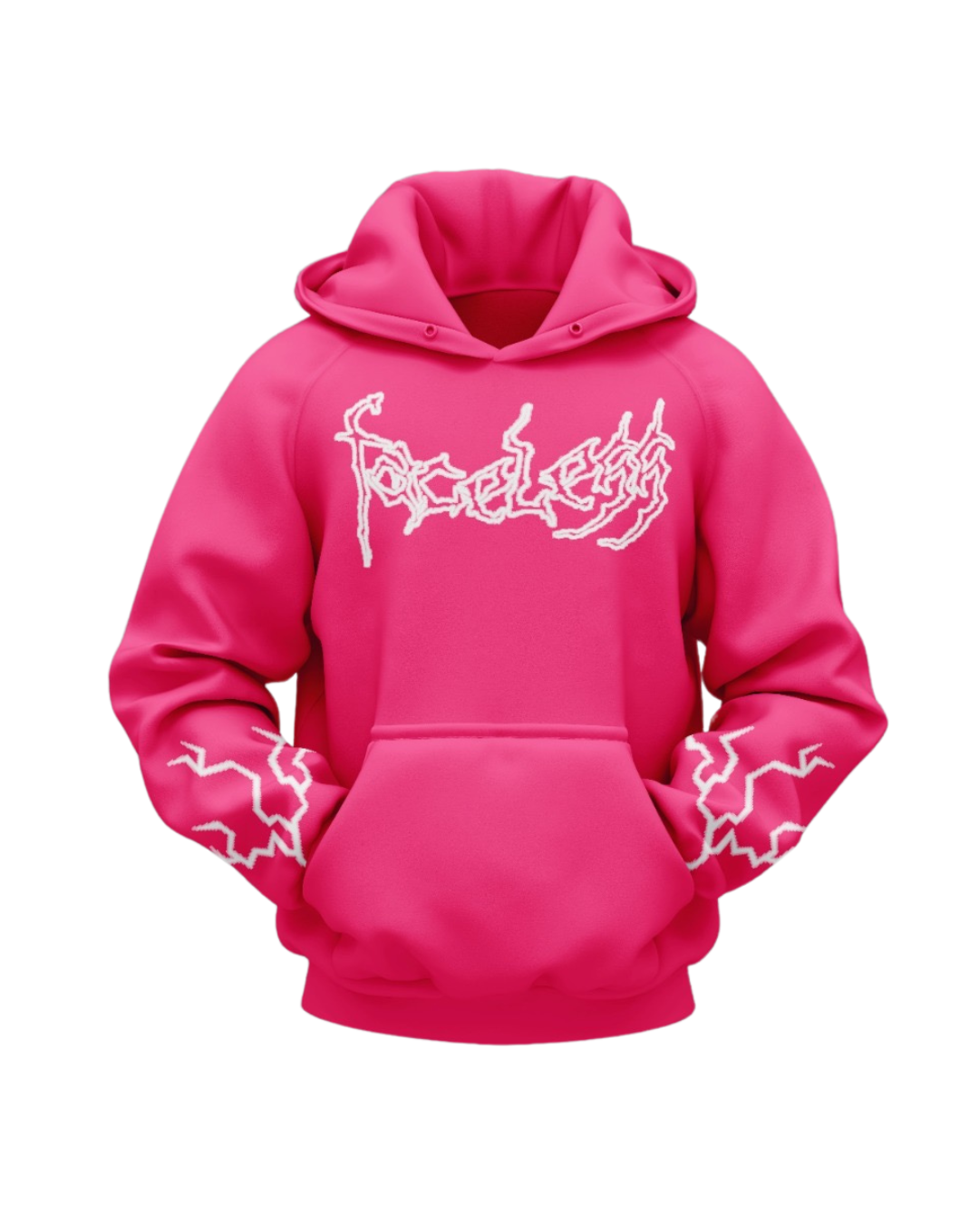 Pink Faceless Hoodie