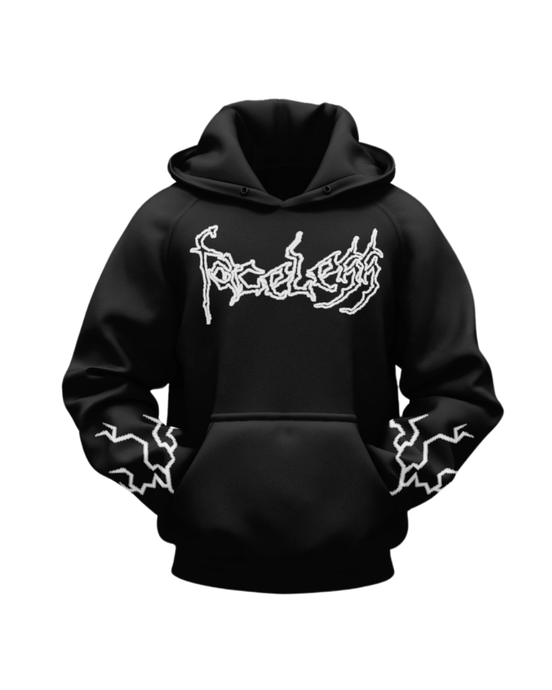 Black Faceless Hoodie